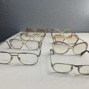 Vintage Eyeglass Lot - Luxottica | Set of 5 LOT of 5 Assorted Eyeglasses Eyewear OPTICAL FRAMES SET  main image 2