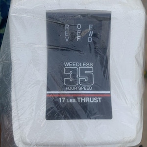 MINN KOTA Weedless 35 Four Speed 17 Lbs. Thrust Trolling Motor 12V Brand New image 7