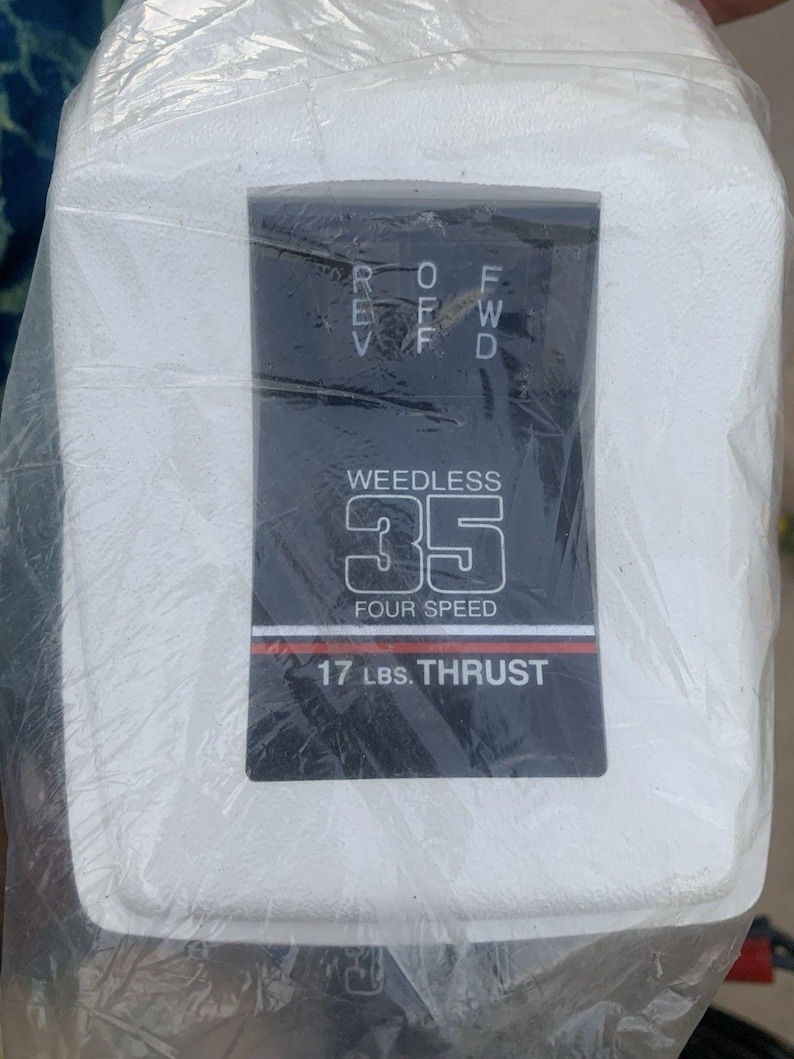 MINN KOTA Weedless 35 Four Speed 17 Lbs. Thrust Trolling Motor 12V Brand New image 7