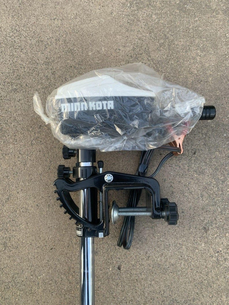 MINN KOTA Weedless 35 Four Speed 17 Lbs. Thrust Trolling Motor 12V Brand New image 4