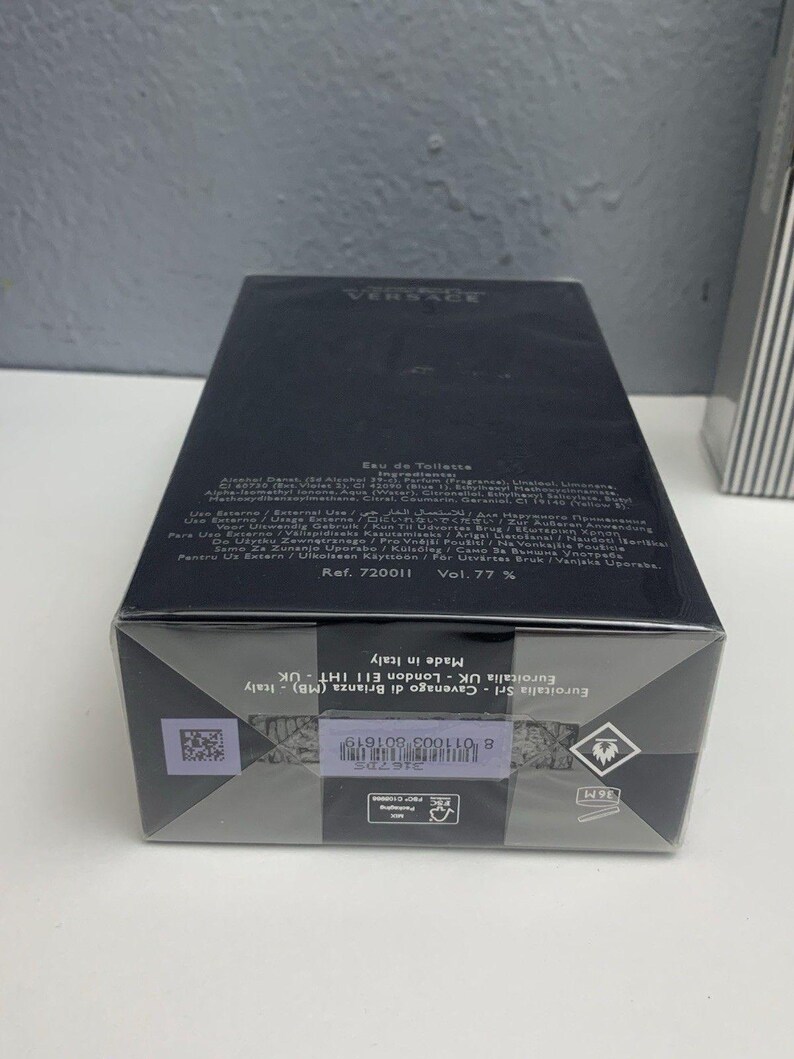 Versace Pour Homme de Versace Eau De Toilette Spray 6.7 oz para hombres imagen 5
