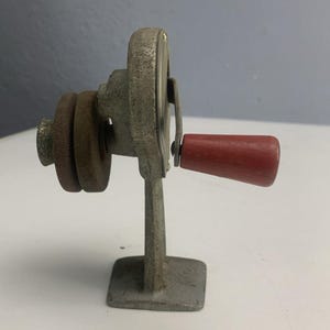 Dazey Sharpit Hand Crank Knife Sharpener Grinding Wheel Stone Vintage Pat. 1925 画像 2