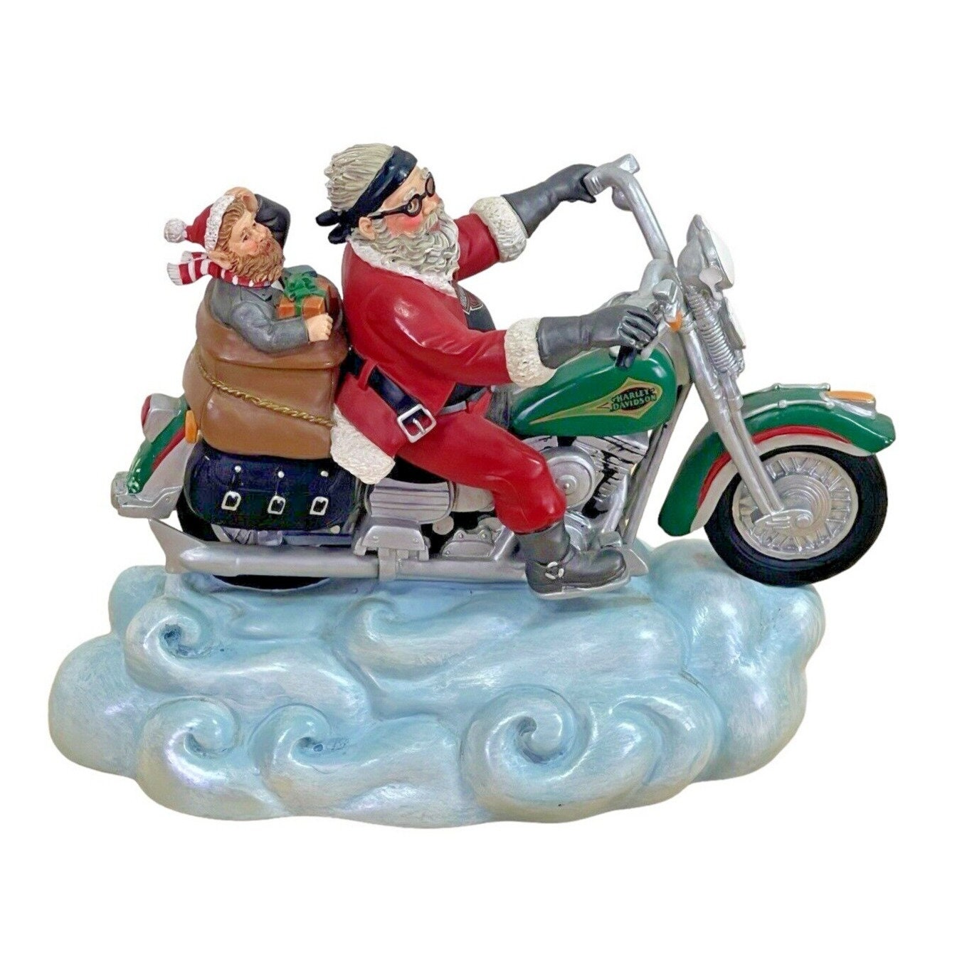 Harley Davidson Santa - Etsy