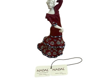 Nadal Valencia Spain Dancer Figurine Designed By Valiente Numbered Edition 10634