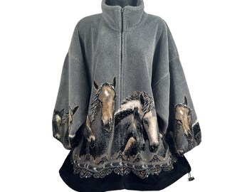 Mazmania Fleece Coat - Etsy
