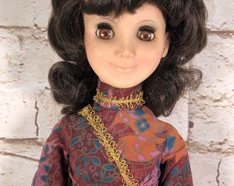 1972 Aimee Hasbro Fashion Doll 18”  Original Dress