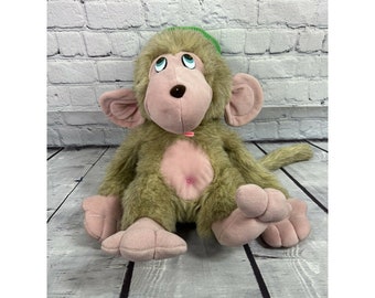 Vintage 1985 Galoob Jibber Jabbers Electronic Interactive Talk-A-Tronic Monkey