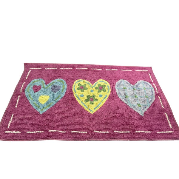 Vintage Chenille Bath Mat Etsy