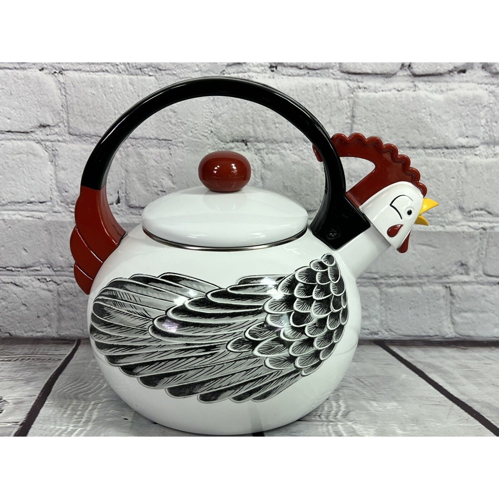 Couvre-théière Décoratif En Forme De Coq/poule - Housse Anti-poussière Et Maintien Au Chaud - Polyester Rembourré - Diamètre 33 Cm
