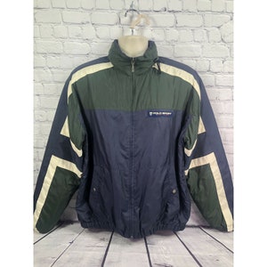 vtg 90&#39;s Polo Sport Sportsman hooded puffer jacket mens sz M