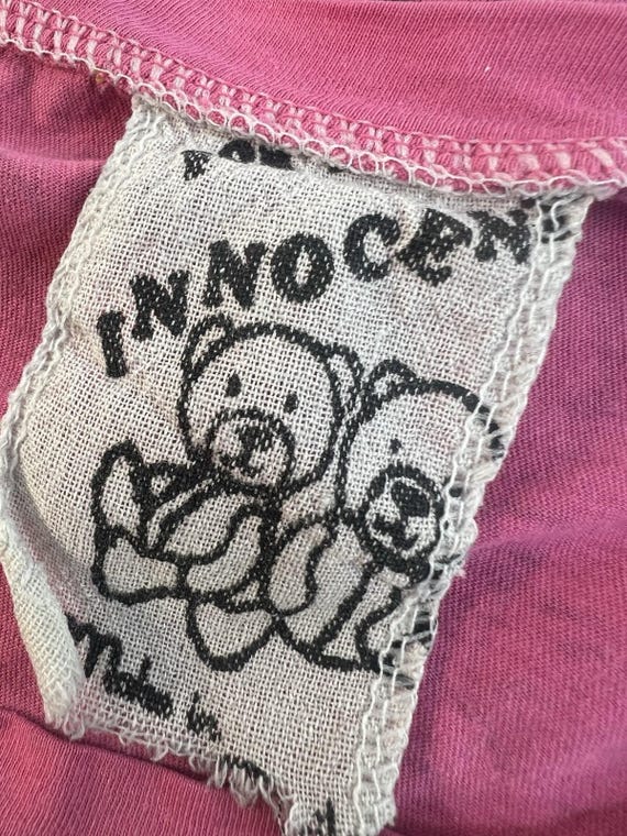 vtg Y2K innocent world patchwork classic J brand fashion designer tee sz xs View 6