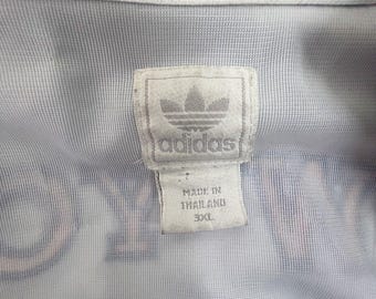 Adidas Jacket Mens 3X Blue Stripe Track NYC Statue of Adidas Jacket Mens 3X Blue Stripe Track NYC Statue of
