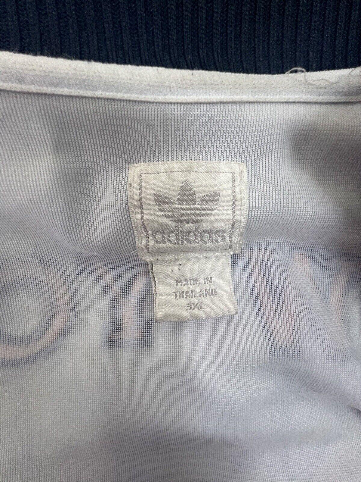 Adidas Jacket Mens 3X Blue Stripe Track NYC Statue of Adidas Jacket Mens 3X Blue Stripe Track NYC Statue of