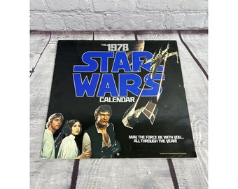 vtg 1978 Ballantine Books 345-27377-x  Star Wars Calendar