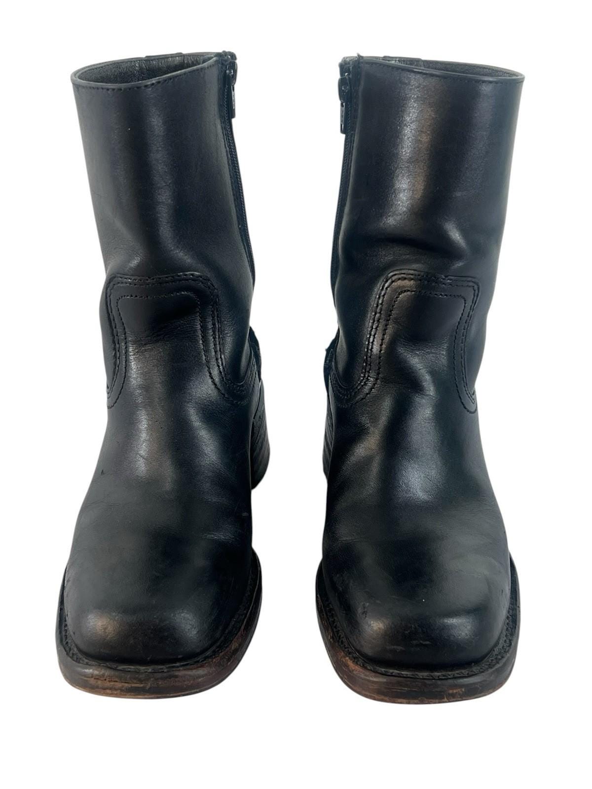 70s Biker Boots - Etsy