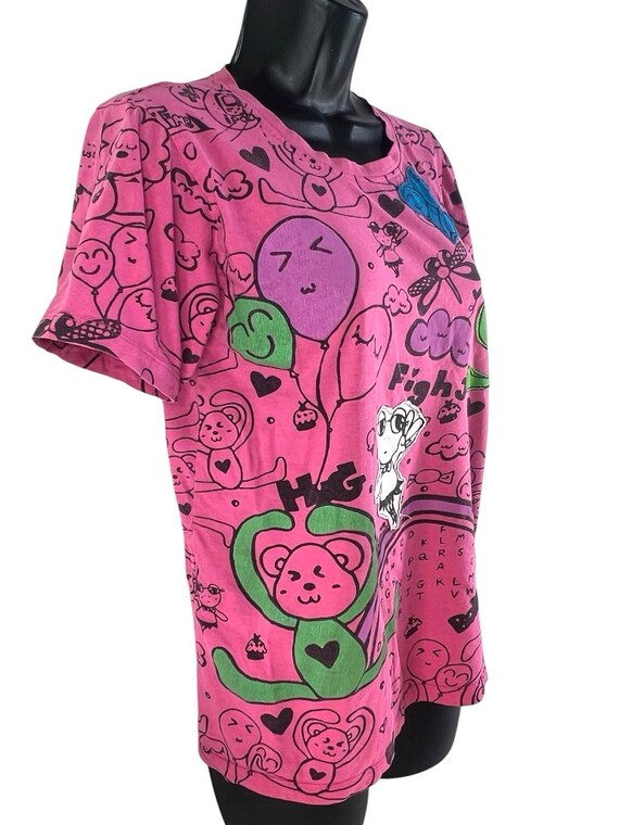 vtg Y2K innocent world patchwork classic J brand fashion designer tee sz xs View 4