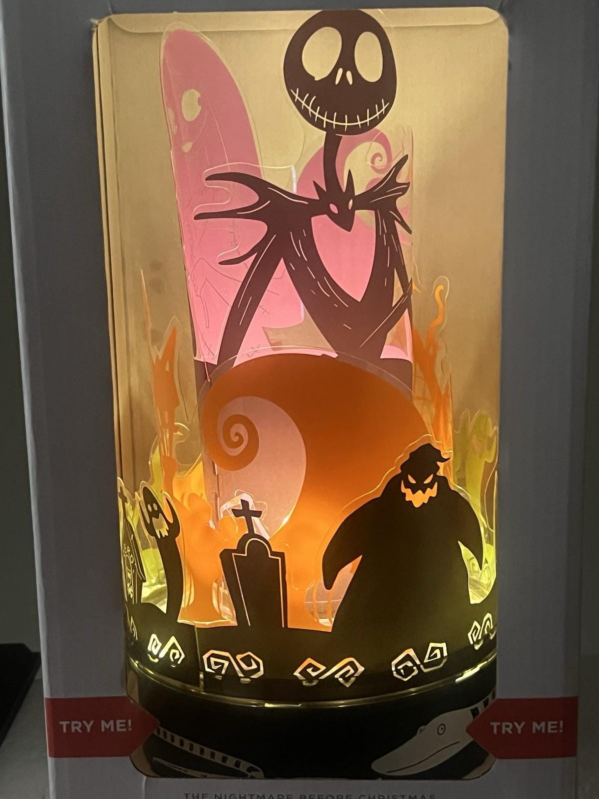 Tim Burton Lamp - Etsy