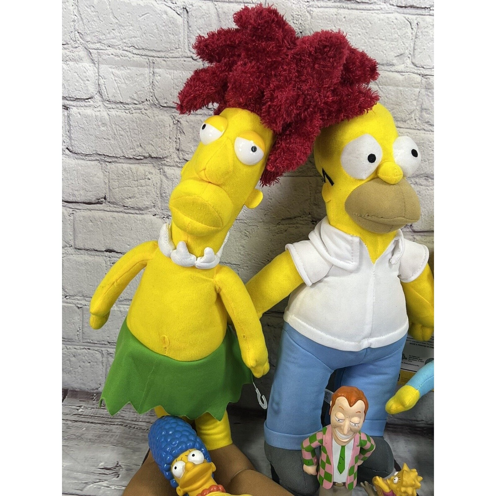ヴィンテージ ザ シンプソンズ ぬいぐるみ 8 体とおもちゃのフィギュア