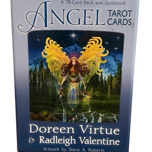 Jeu de 78 cartes Angel Tarot originales Doreen Virtue Radleigh Valentine