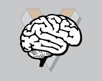 Gehirn Digitale Datei -Svg, Pdf, Png, Jpg, Eps, Dxf | Digitale Illustration, Clip Art, Logo, Icon, Symbol, Vektor