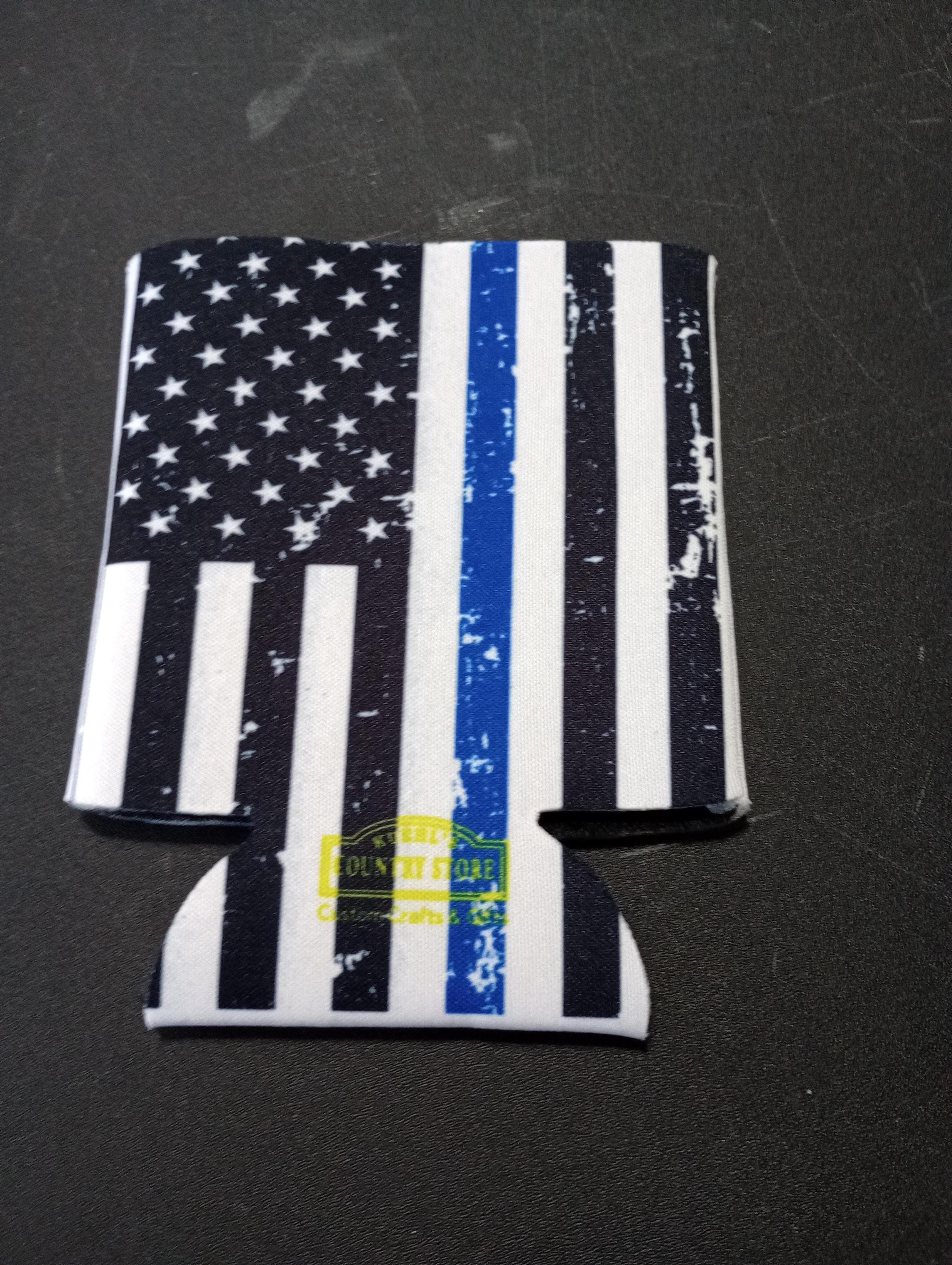 Thin Blue Line Koozies - Thumbnail 3