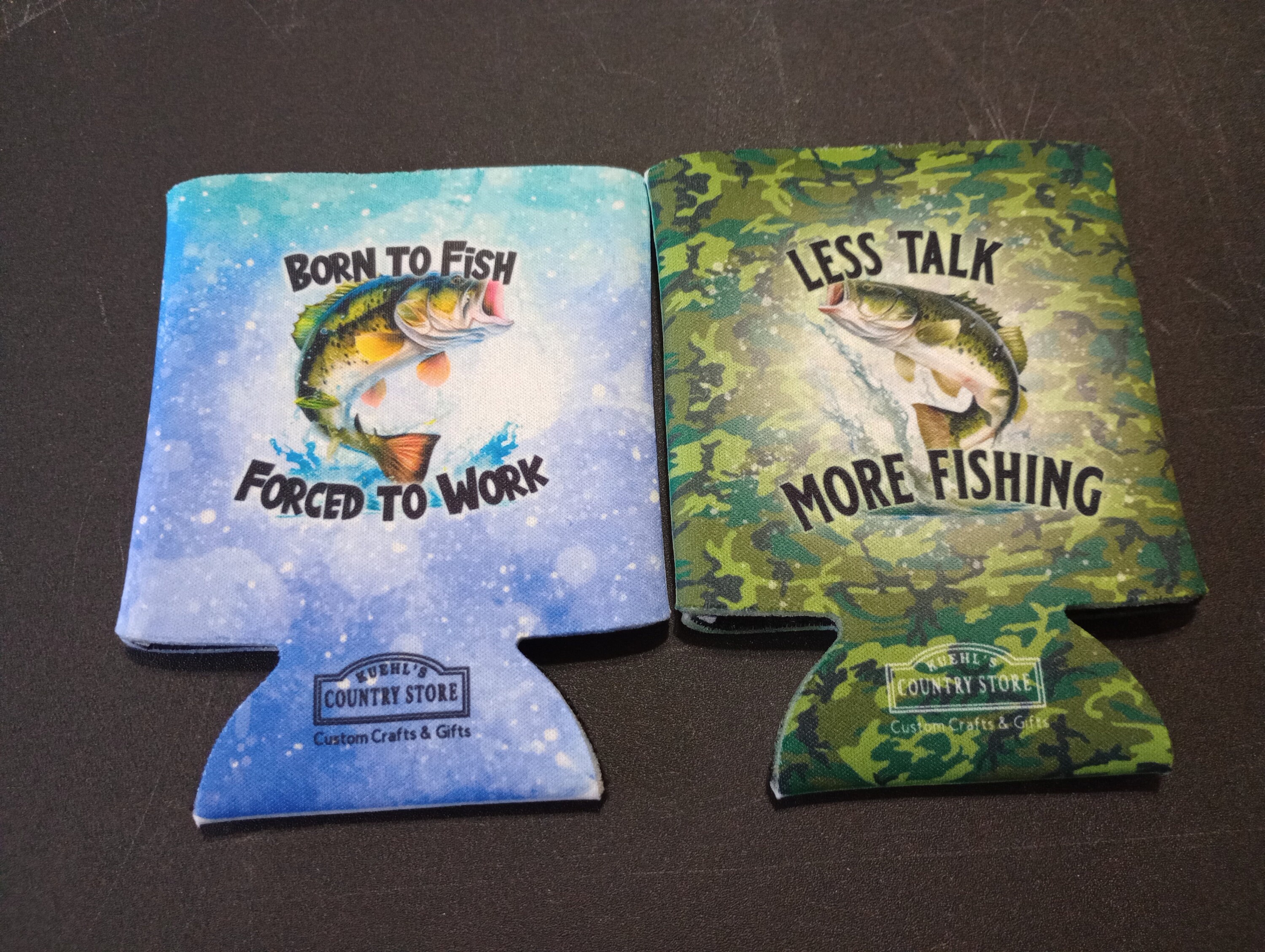 Fishing Themed Koozie - Image 1