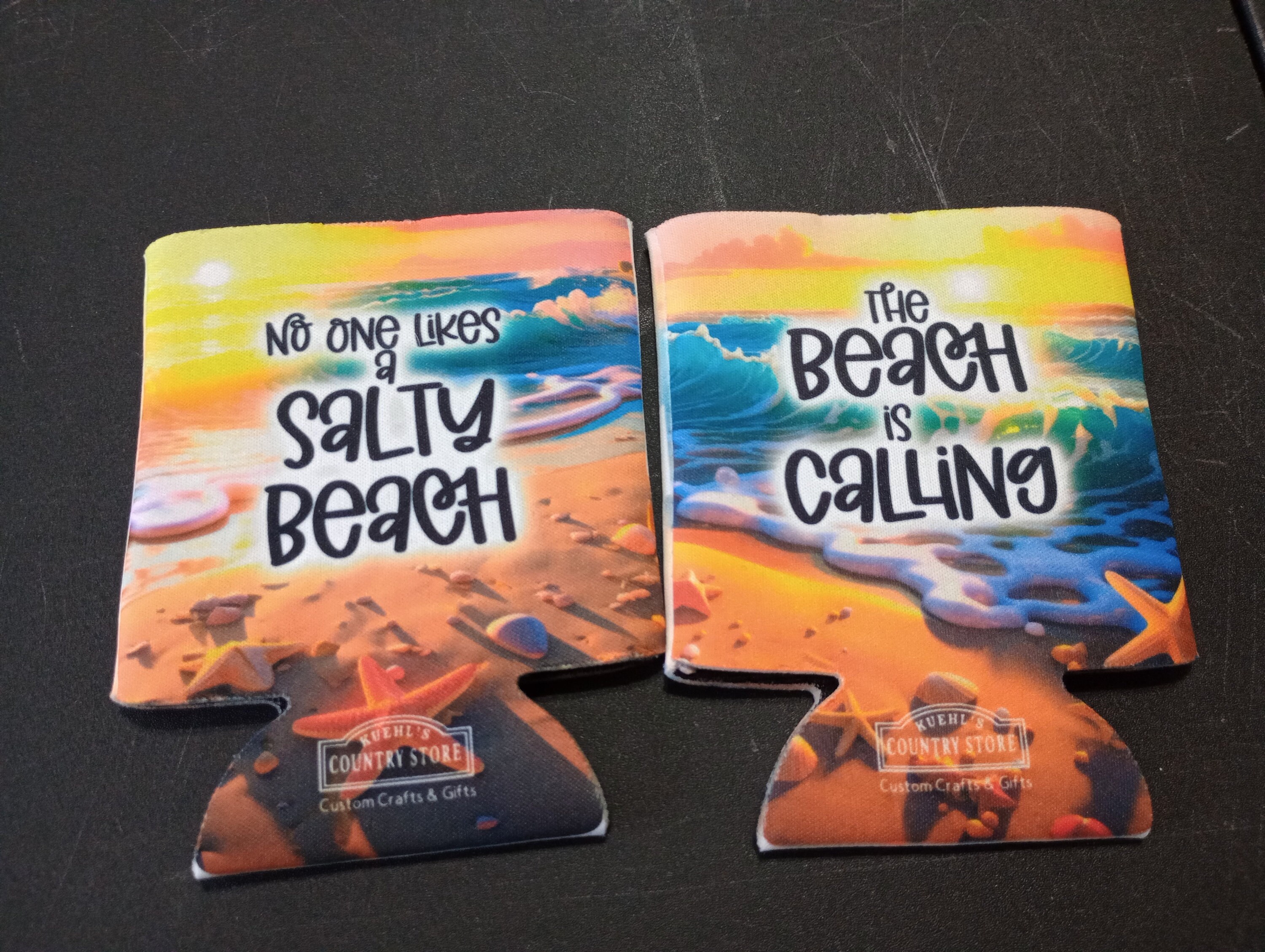 Beach Themed Koozies - Image 1