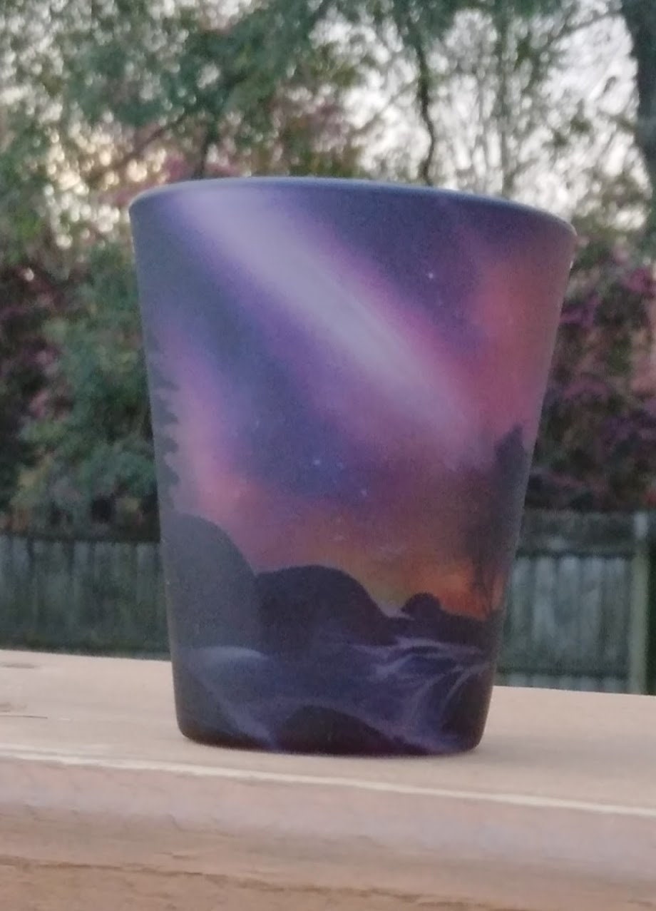 Waterfall shot glass