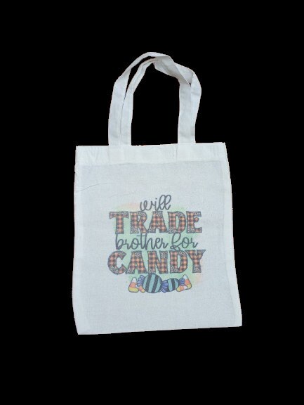 Will Trade Brother/Sister Trick or Treat Bag - Thumbnail 3