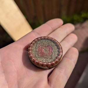 Root Chakra Pocket Orgonite Puck