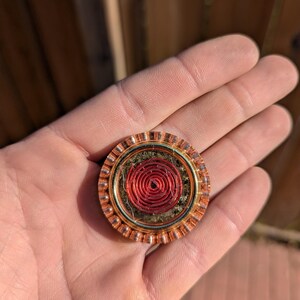 Root Chakra Pocket Orgonite Puck
