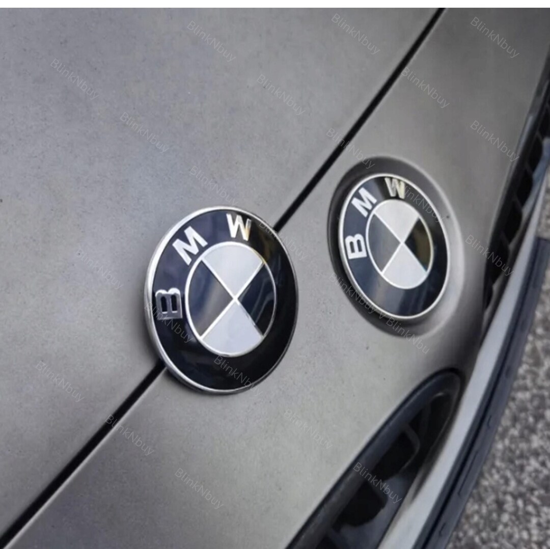 82MM COFANO STEMMA DI RICAMBIO PER BMW - E46 E36 E90 E60 E83 - Foto 6