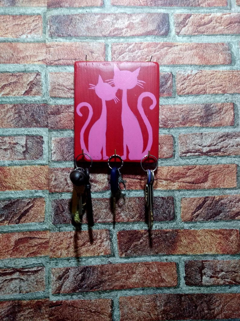 Ziivita Portachiavi da parete – Supporto per posta organizer da parete con mensola – Appendiabiti portachiavi con ganci decorativo per la casa, lettera del cane, guinzaglio e decorazione per ingresso