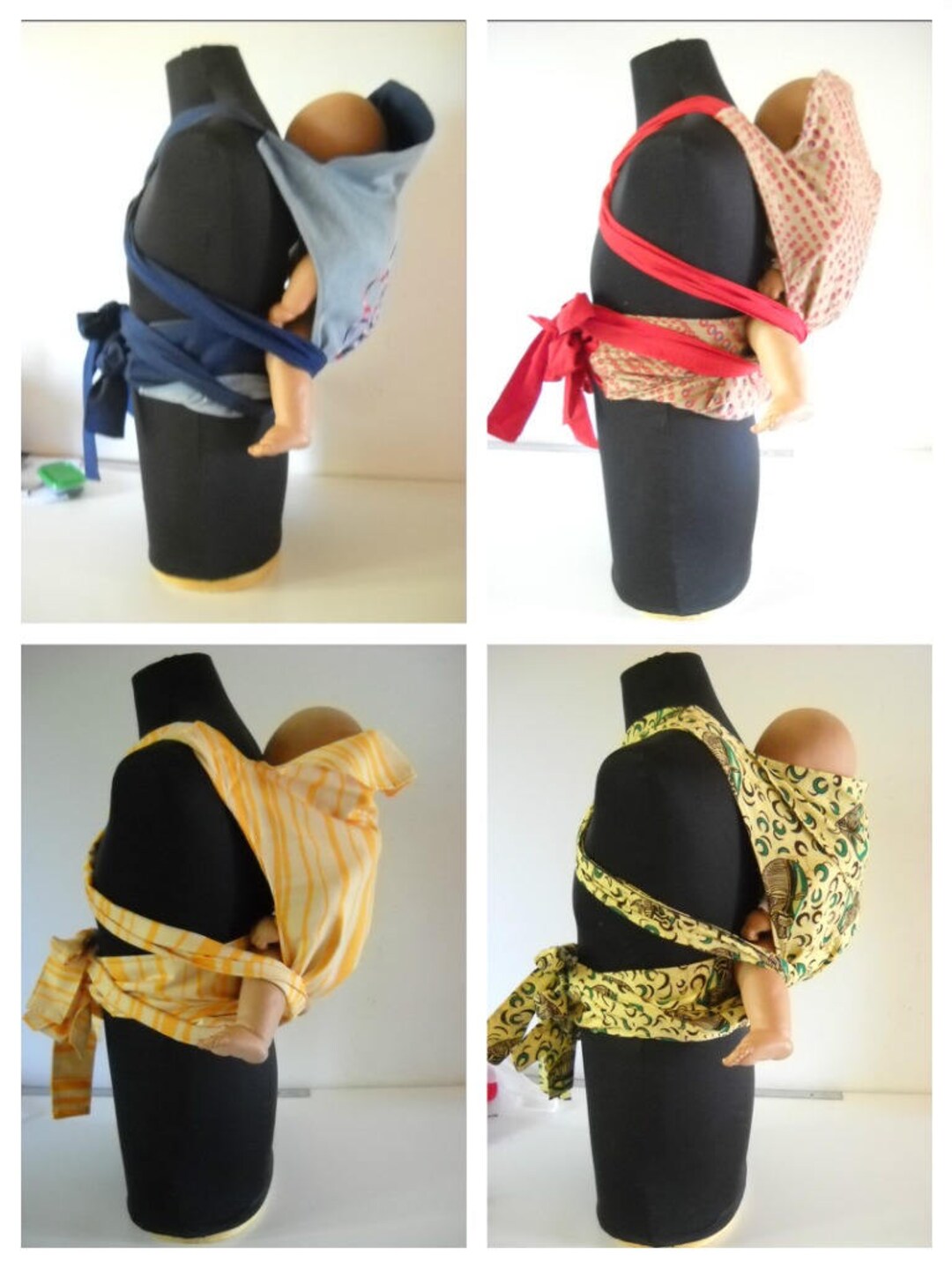 Mei Tai Asian Baby Carrier, Adjustable Soft Structure for Newborn