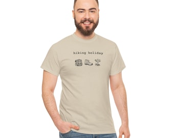 Hiking Holiday Tee: Outdoor Adventure, Nature Lover Gift
