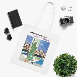 Vintage Travel Poster UK Cotton Tote Choice of 4 Designs