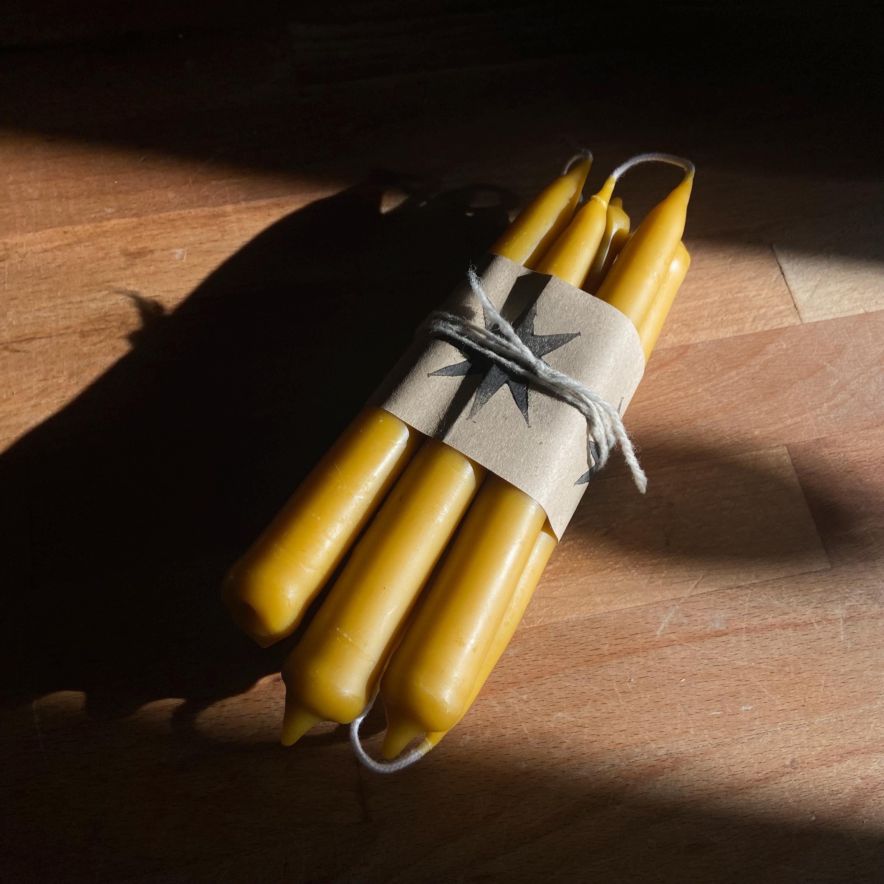 Candele coniche rosse h. 25 cm