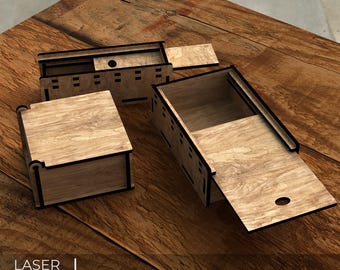 Mini Box Laser Cut Files Bundle (Digital Download)