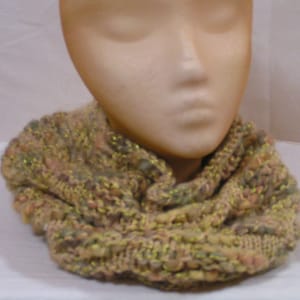 Cowl / Hood - Gold Wool Blend