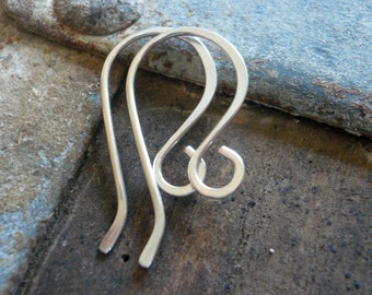 Dandy Sterling Silver Earwires - Handmade. Handforged. Made to Order