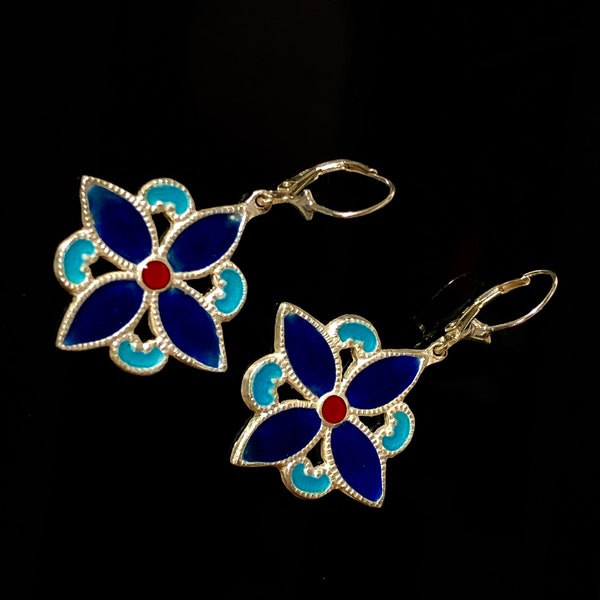 Fine Enamel Jewelry Etsy