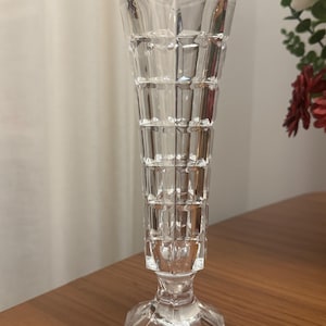 Art Deco Vase Lead Crystal - Etsy
