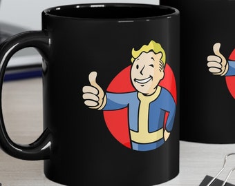 Fallout Black Mug
