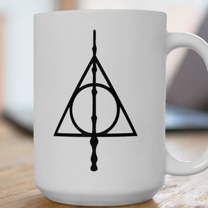 Deathly Hallows Ceramic Mug