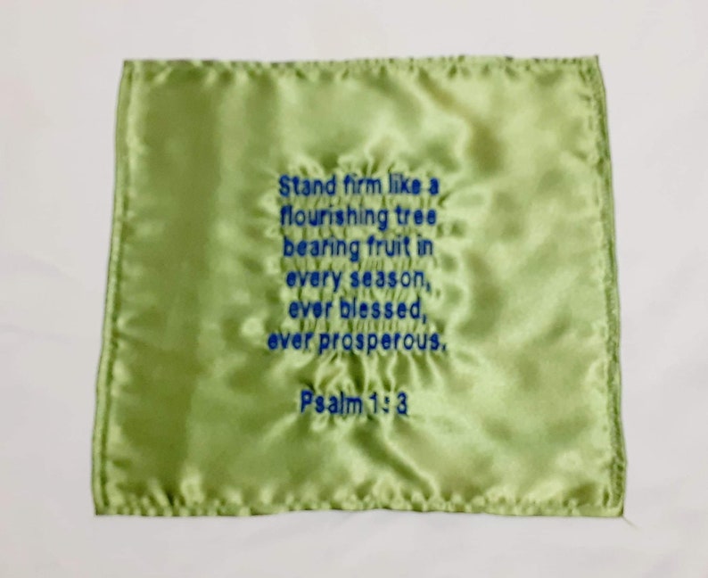 Stand Firm Prayer Cloth Scripture Cloth Psalm 13 Shevat Etsy