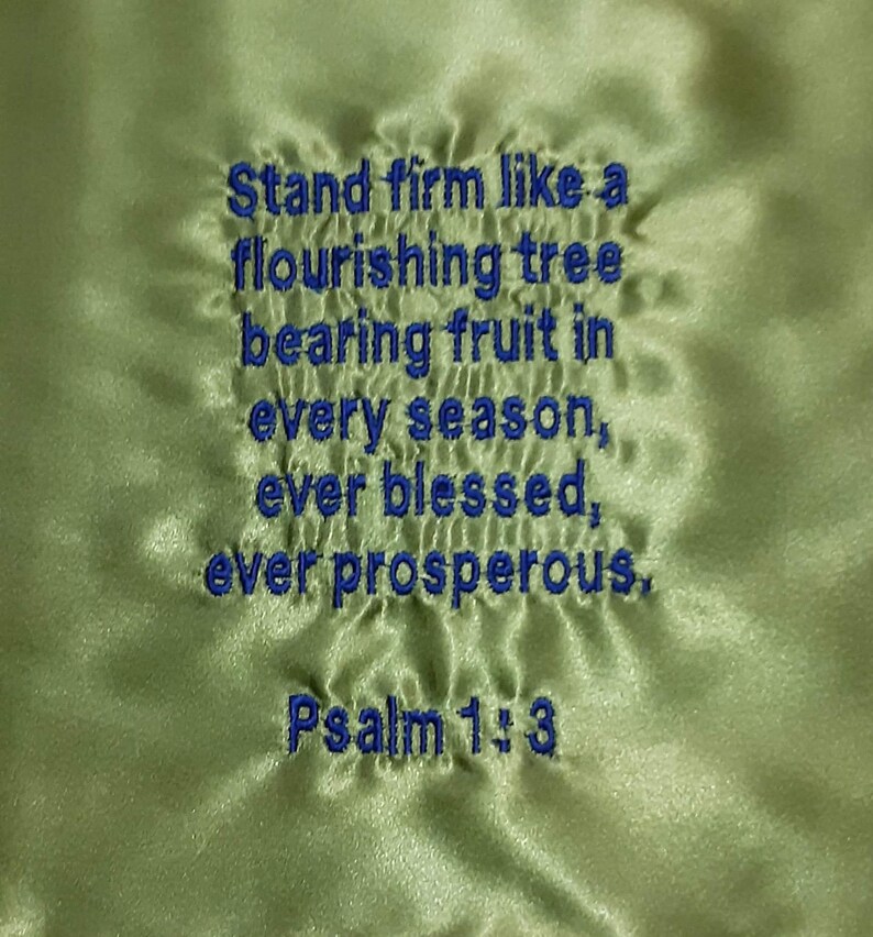 Stand Firm Prayer Cloth Scripture Cloth Psalm 13 Shevat Etsy