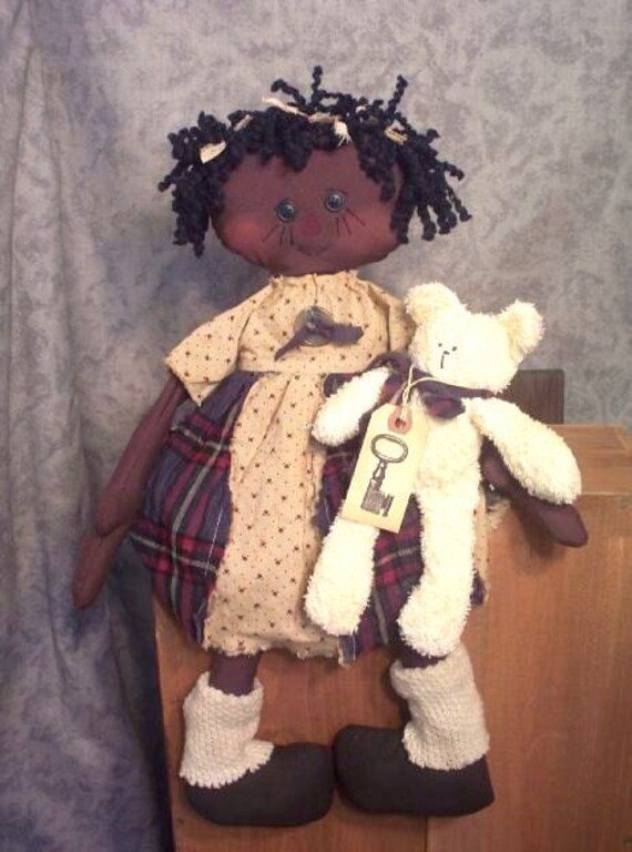 black raggedy ann