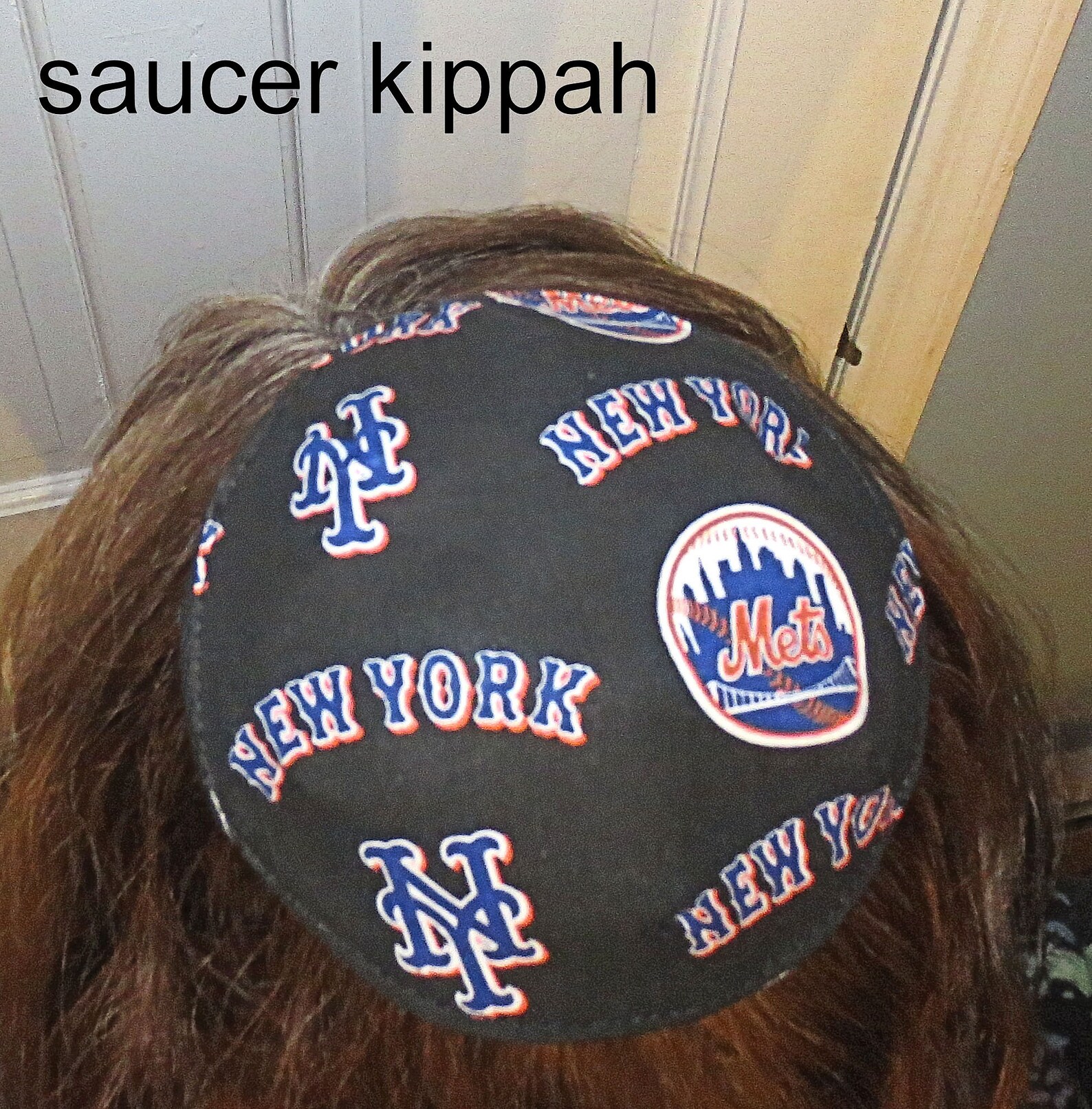 New York Mets Baseball Kippah or Yarmulke Select Size Style Etsy