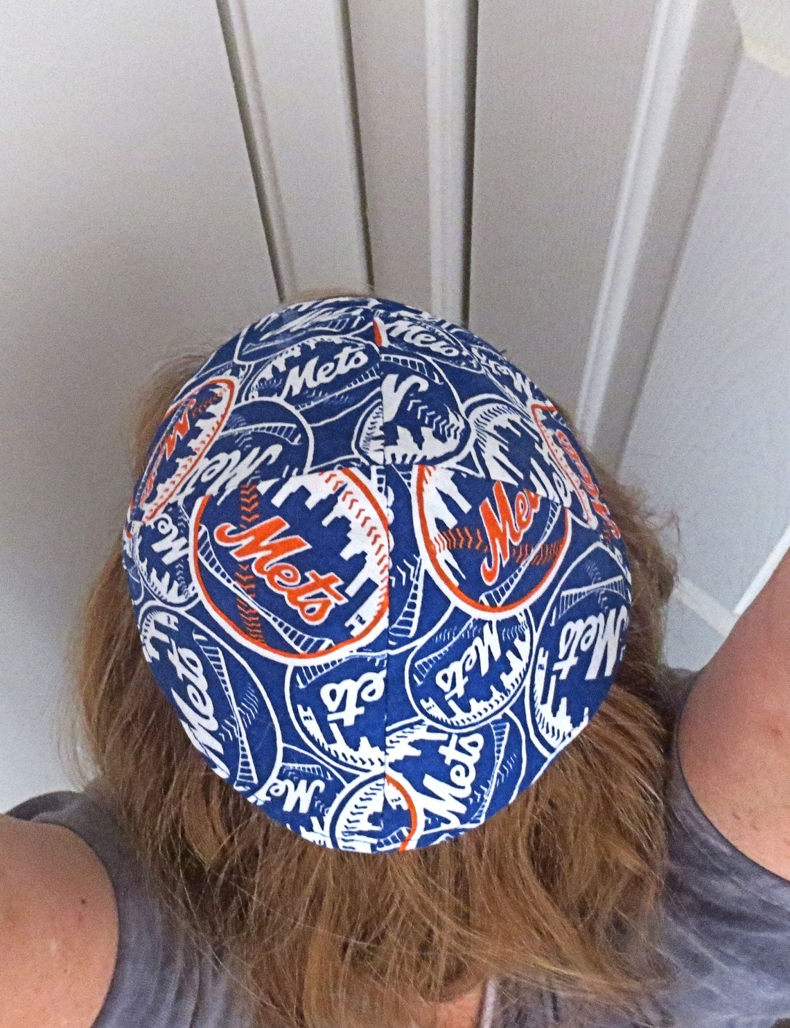 New York Mets Baseball kippah or yarmulke select size style Etsy
