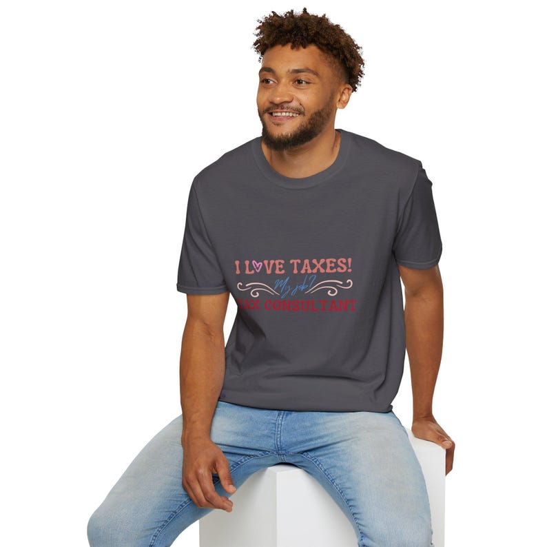 I Love Taxes Tshirt Funny CPA Tax Preparer Tee for Accountants